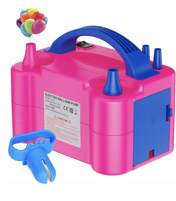Elektryczna pompka do balonów 2 dysze