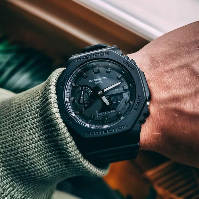 Часы Casio G-SHOCK GA-2100-1A1 ! Оригинал! Фирменная гарантия 2 года!