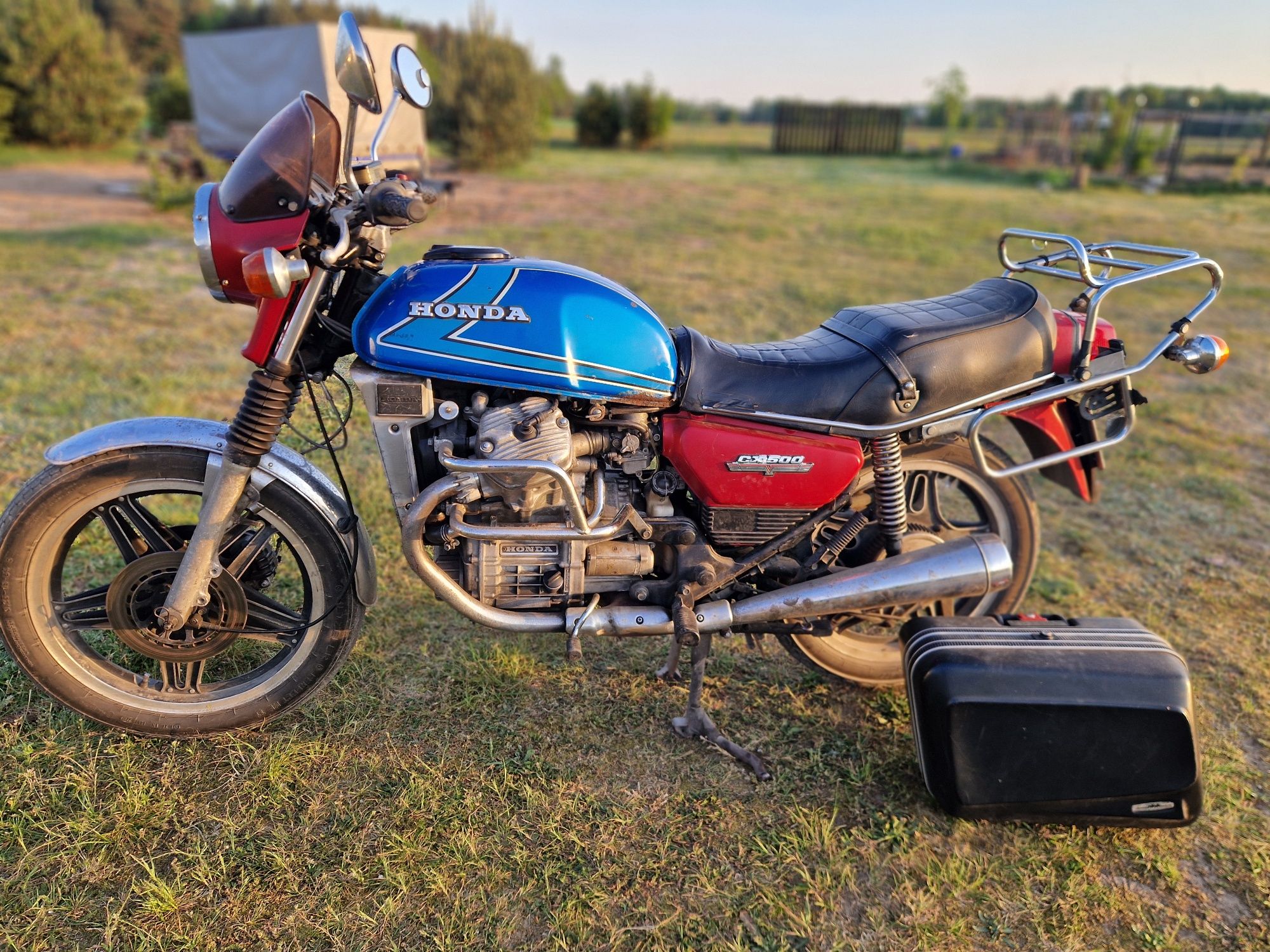 Motocykl honda CX 500