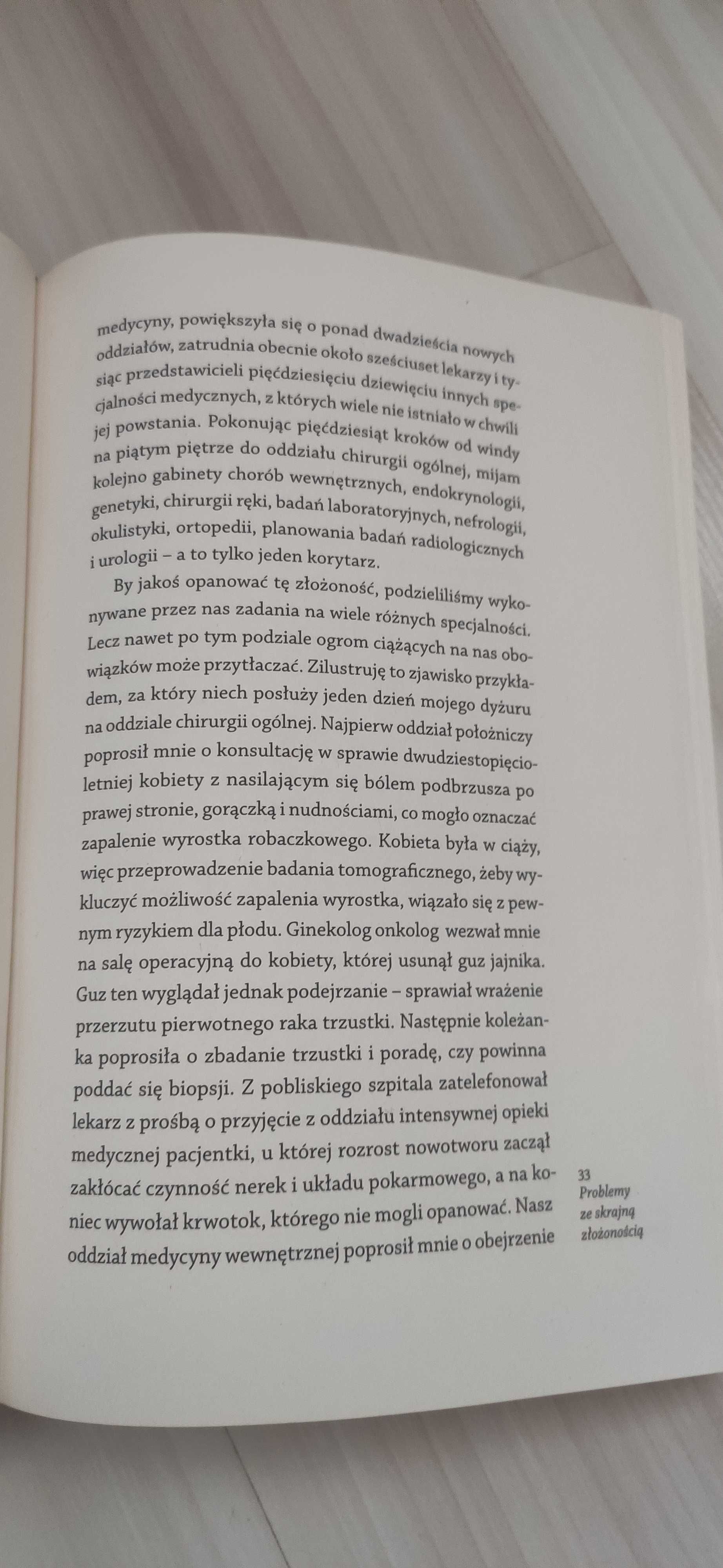 Potęga Checklisty; Atul Gawande