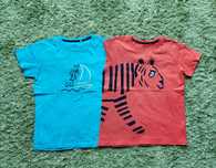2 x bluzka z krótkim rękawem ENDO t-shirt 146 cm