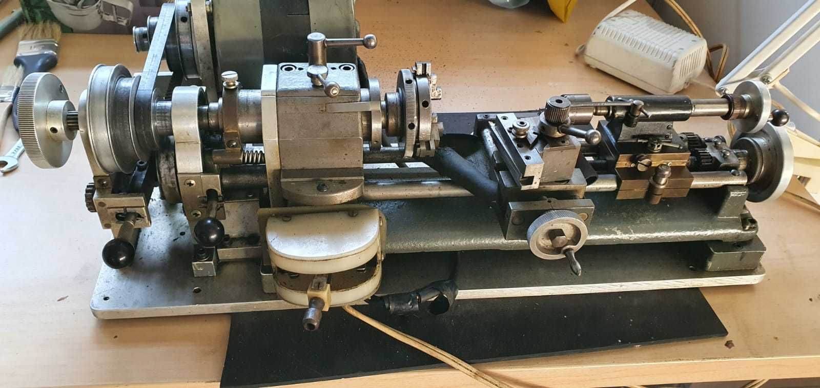Tokarka precyzyjna (ręcznie zrobiona)-Maszyny i narzędzia jubilerskie
