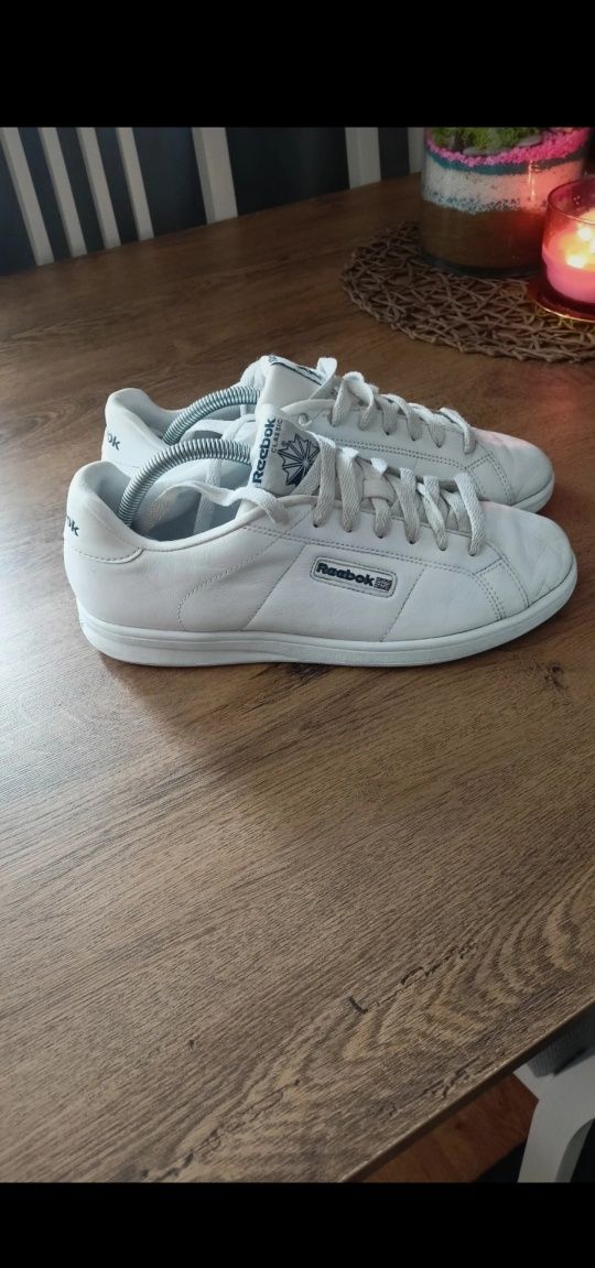 Białe Buty Reebok Royal Clean 2 Club C Street Drip Rozmiar 42