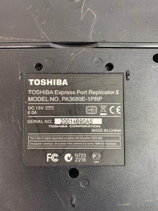 БУ Док-станция Toshiba PA3680E-1PRP для Satellite R20, R25