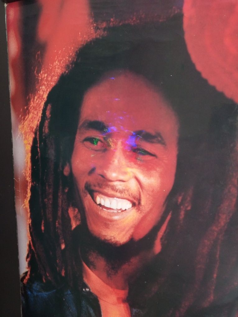 Plakat laminowany Bob Marley smile