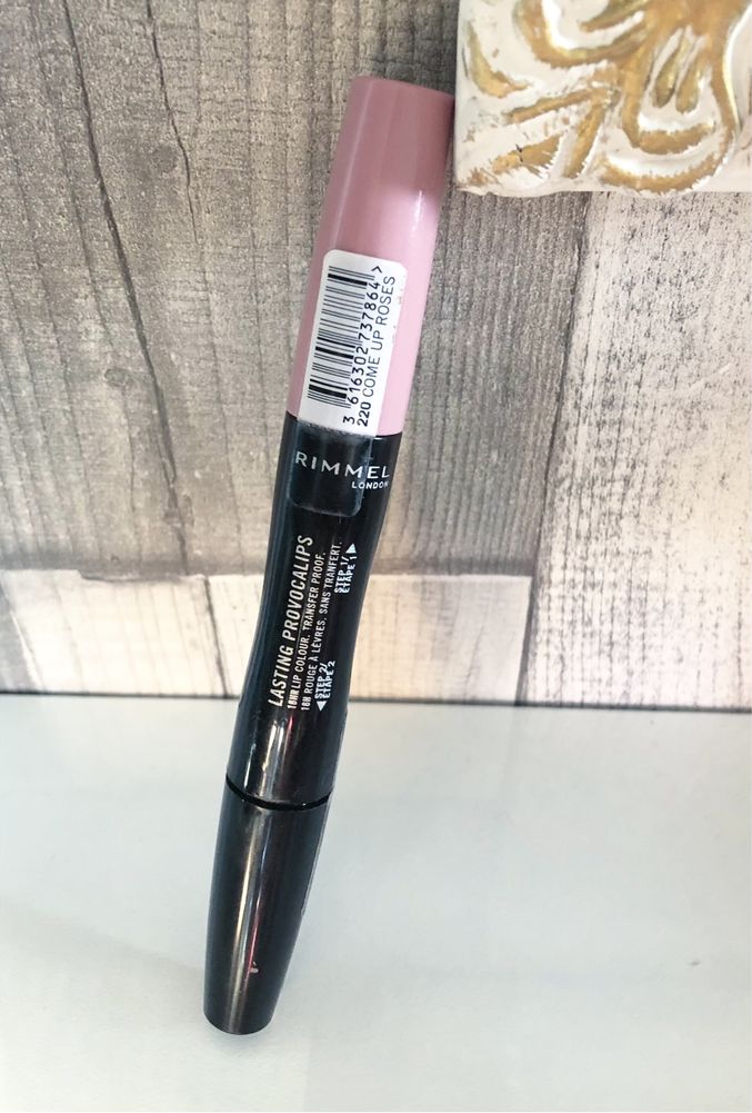 Rimmel london lasting provocalips 220 come up roses lip combo