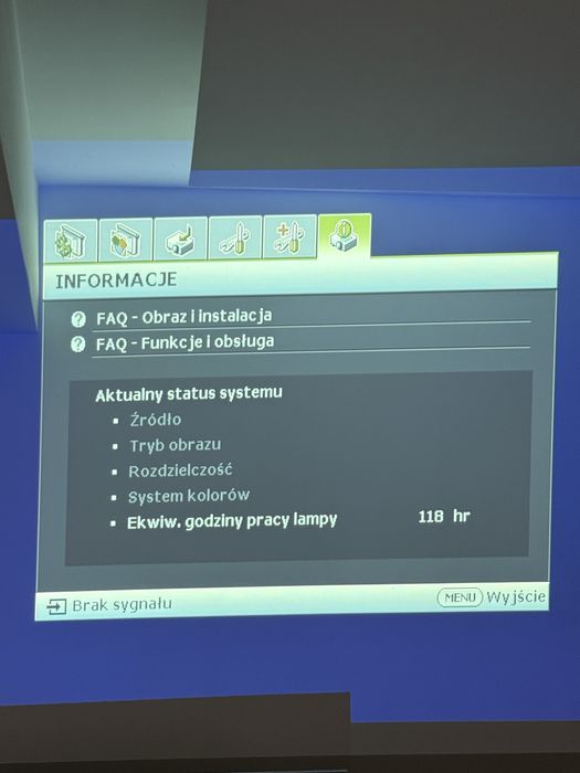 Projektor BENQ MP512 prawie nieuzywany