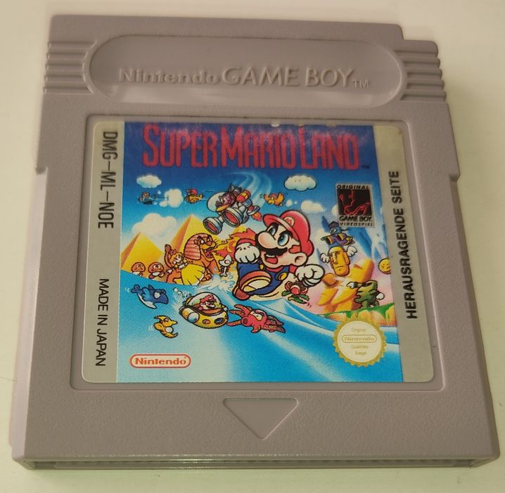 Super Mario Land GameBoy Game Boy Gra Kartridż 100% oryginał Stan jak