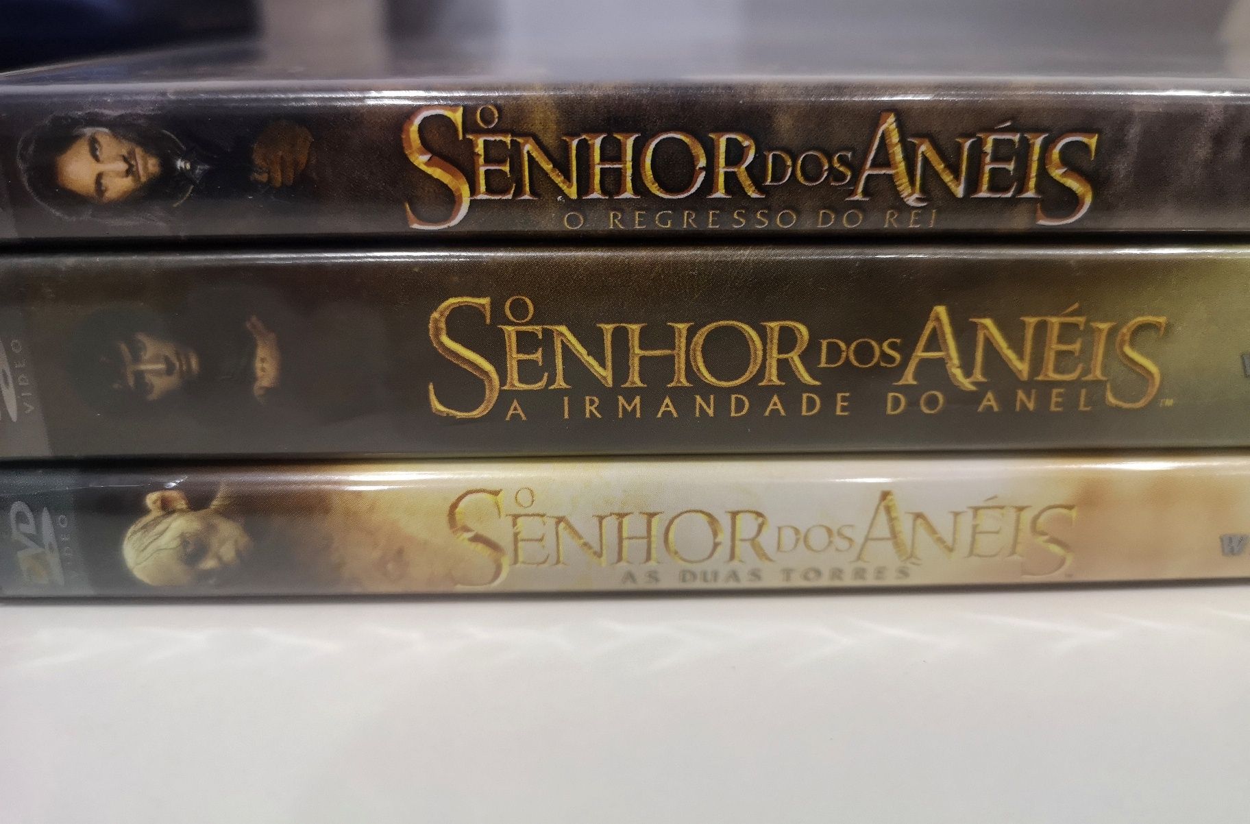 O Senhor dos Anéis - trilogia DVD's