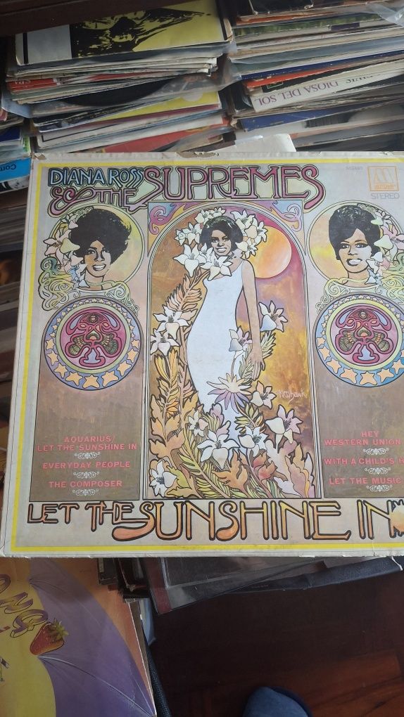 The Supremes - let the sunshine in Lp soul