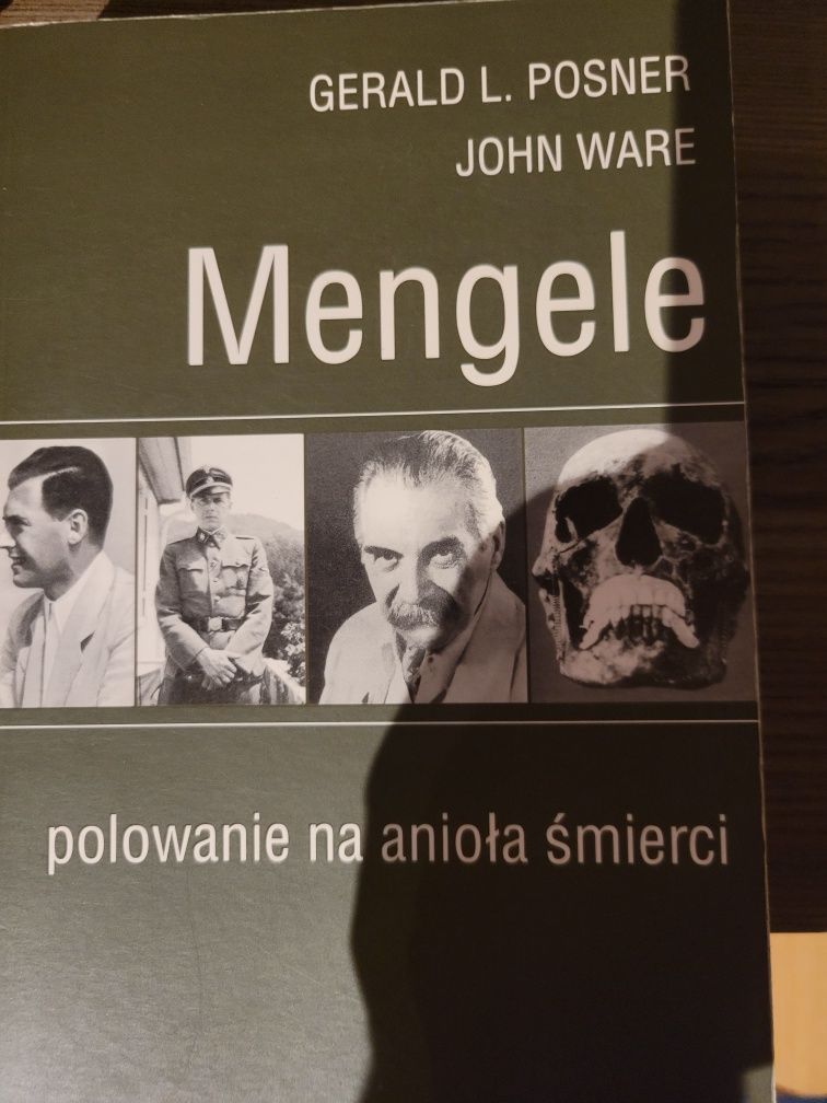 Książka "Mengele-Polowanie na Anioła Śmierci z Auschwitz "Tanio!