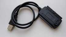 Переходник адаптер USB 2.0 SATA  IDE, 2.5" 3.5"