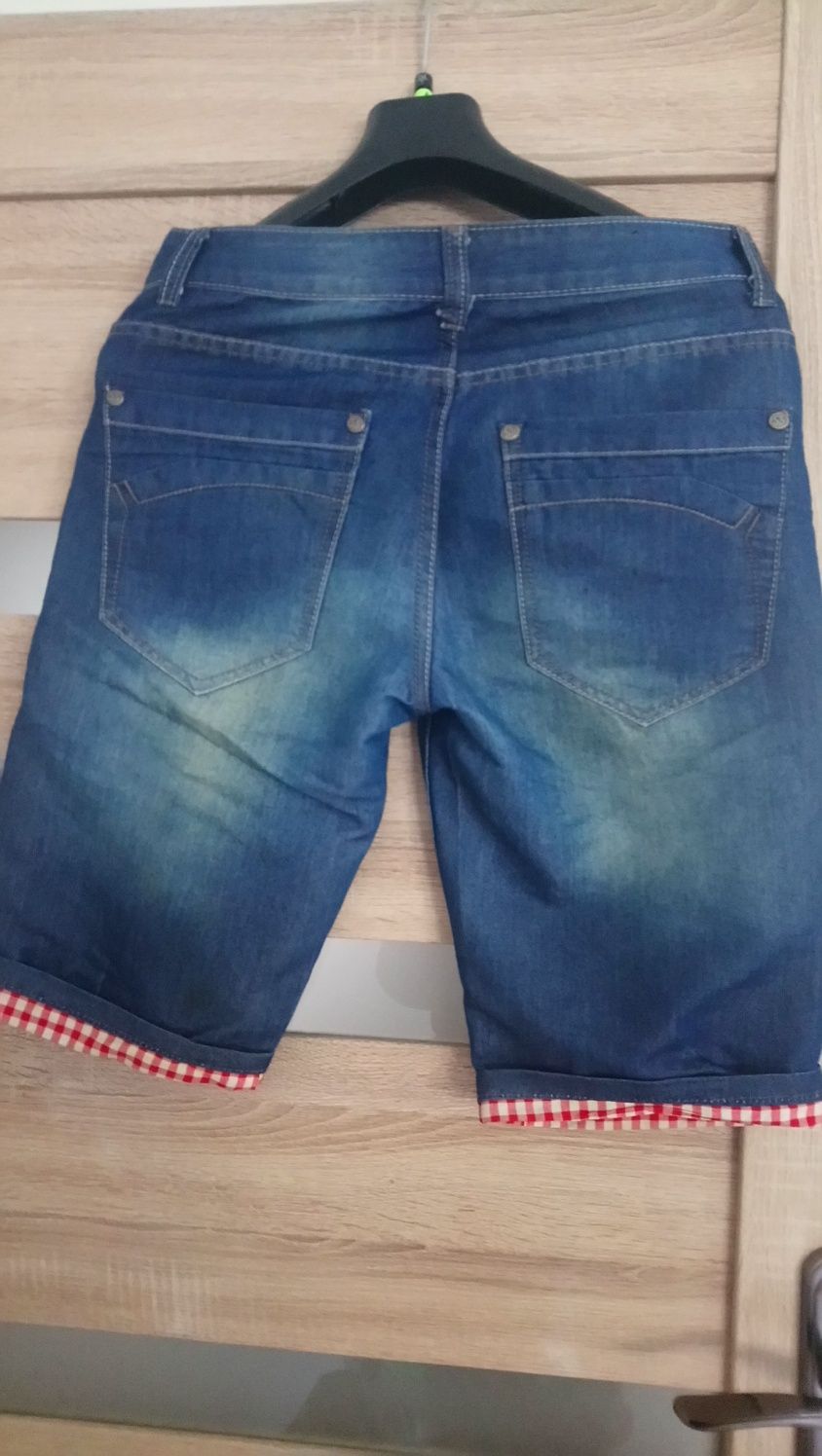 Spodnie jeansy typu rybaczki rozmiar 31