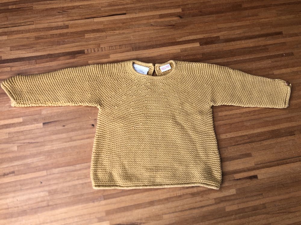 Sweterek ZARA r.6-9 mieciecy