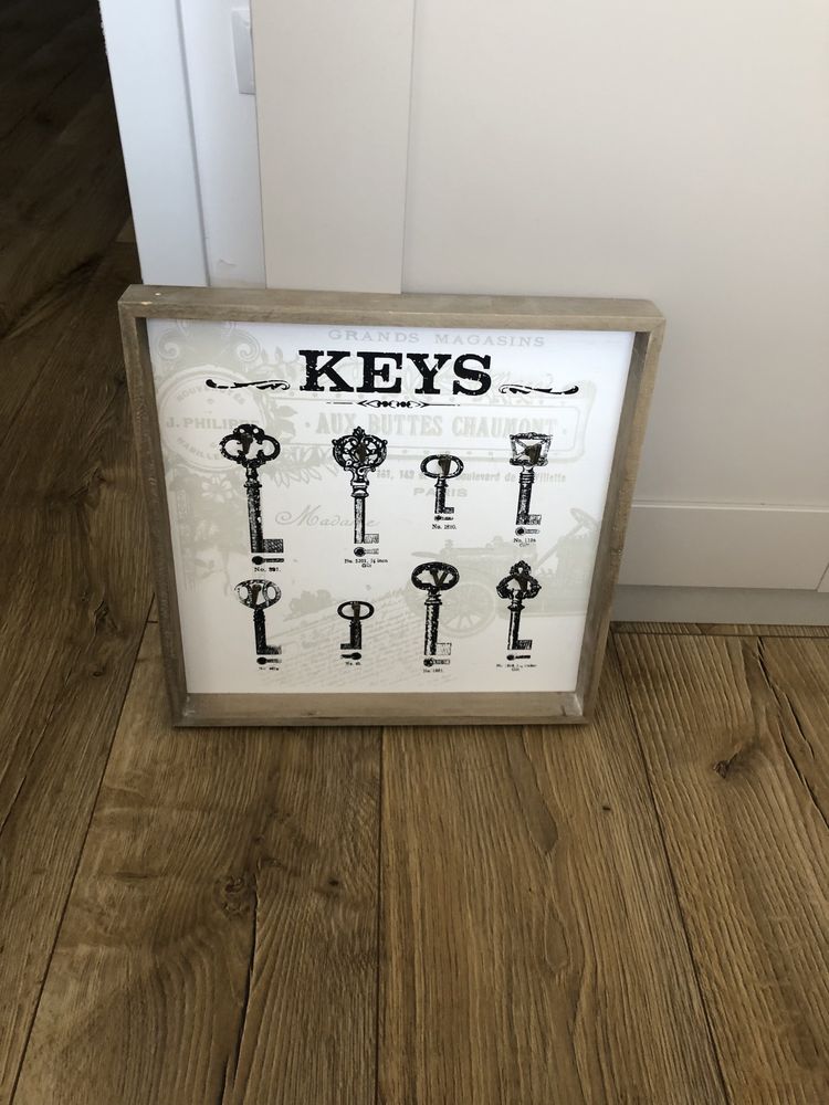 Na klucze - tablica z haczykami
