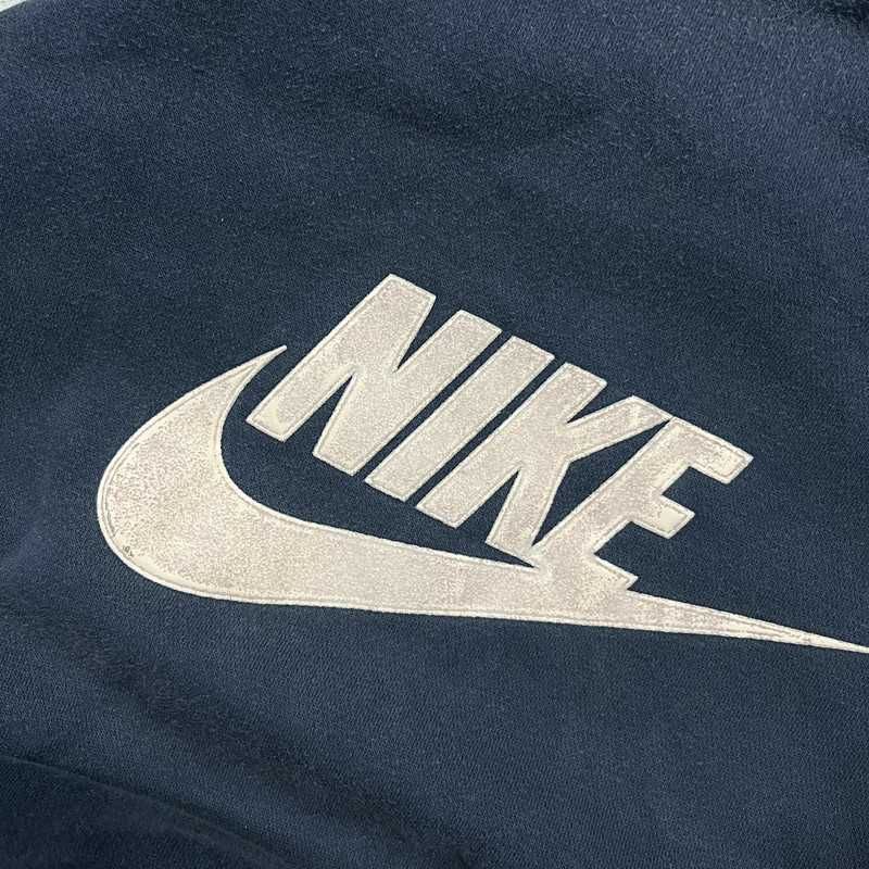 Vintage Bluza Nike Crewneck Swoosh Big Logo Washed Distressed Rap Y2K