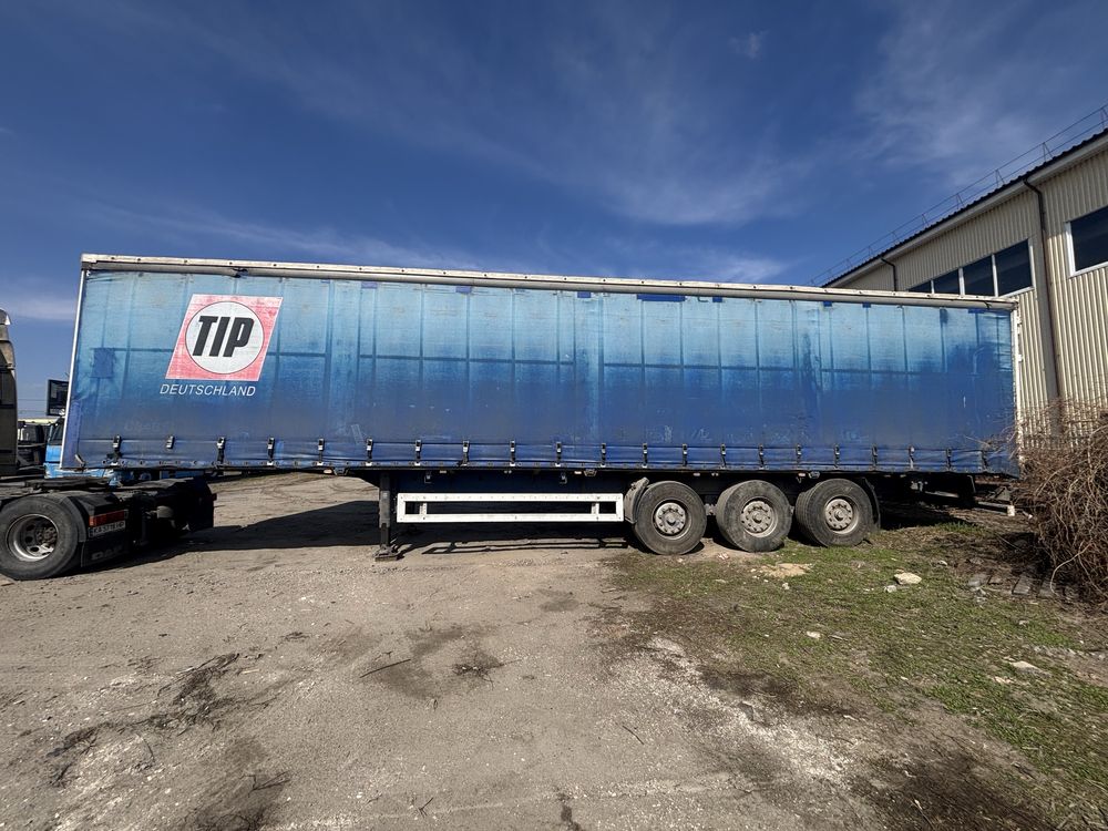 Напівпричіп тент, штора, полуприцеп, Krone, тентований полуприцеп