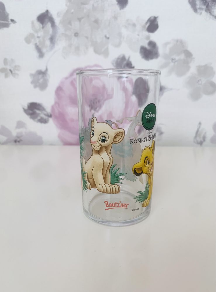 Szklanka Disney Król Lew, Lion King Kuche vintage