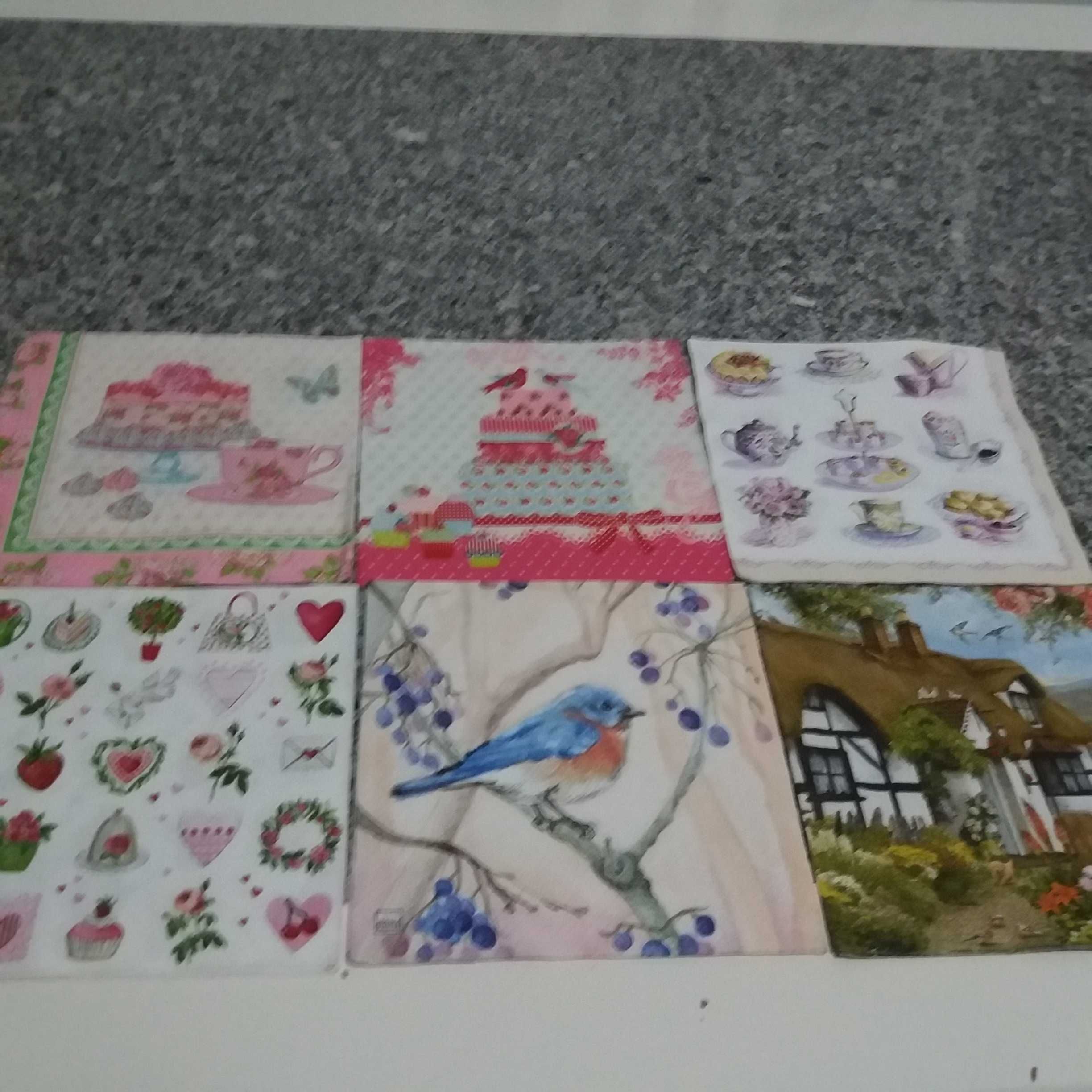 Guardanapos para decoupage