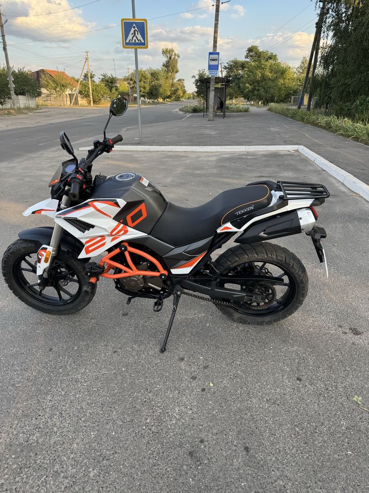 Продам мотоцикл Tekken 250 в гарному стані