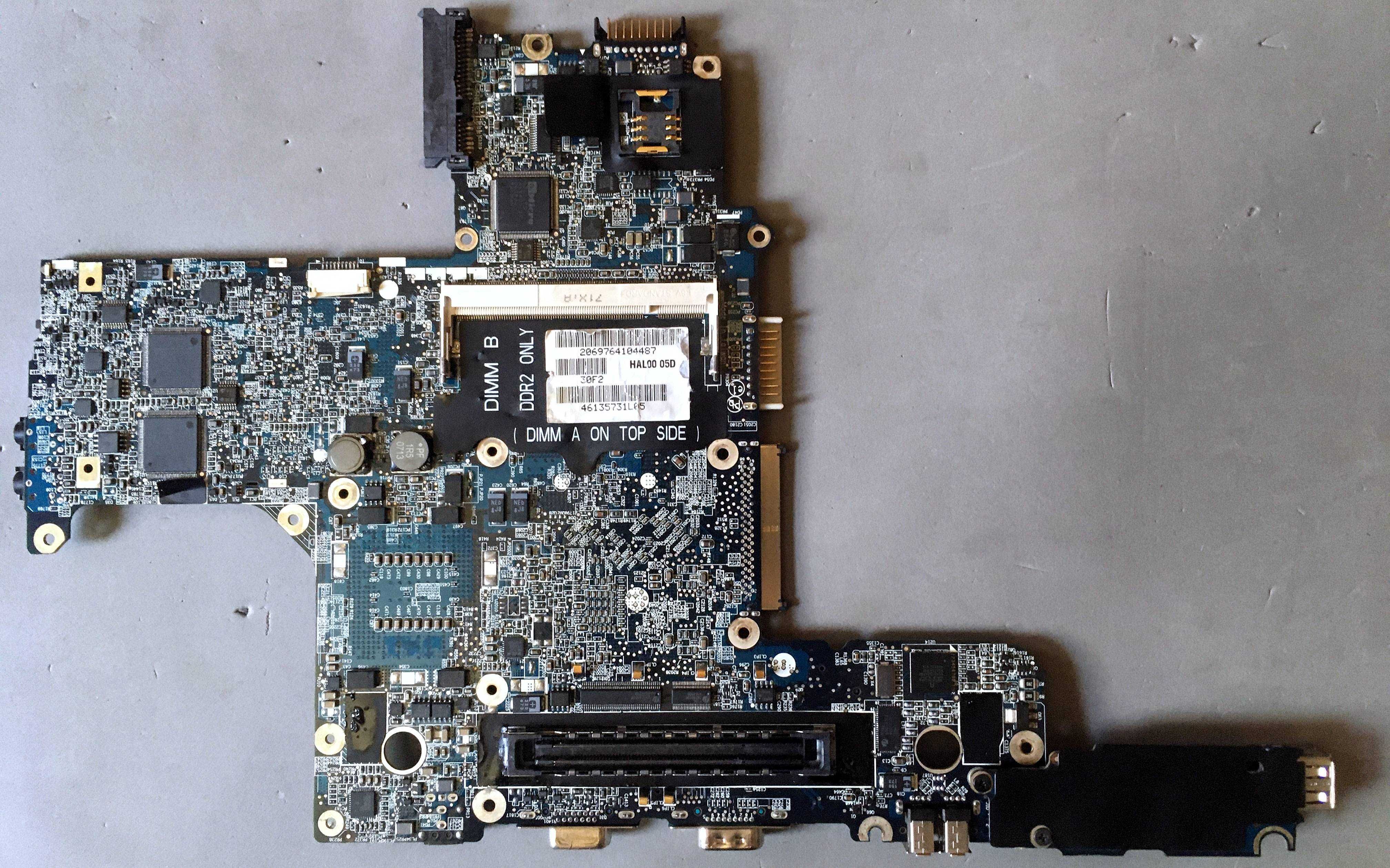 Motherboard LA-2792p HAL00 05D 0X299 - AVARIADA (Dell Latitude D620)