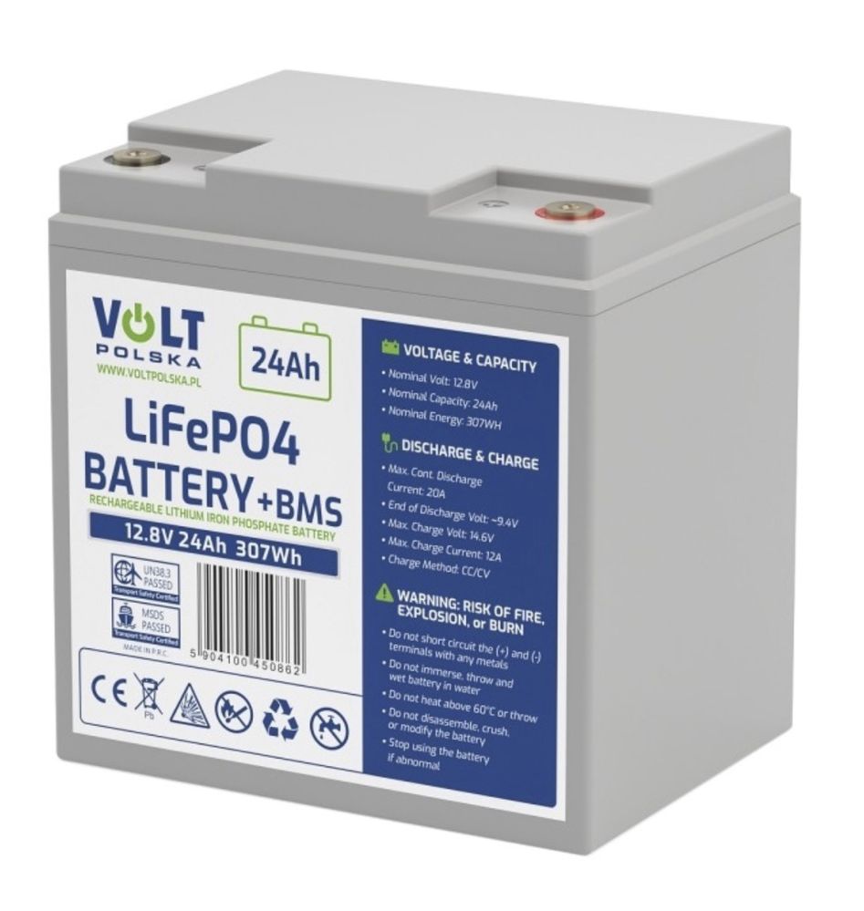 Аккумулятор Volt lifepo4 - 60А підходить для ДБЖ