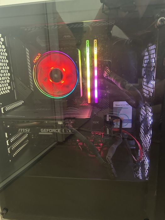 Pc gamer com and ryzen 7 5700x3d, gtx 1660 super, 16gb ram