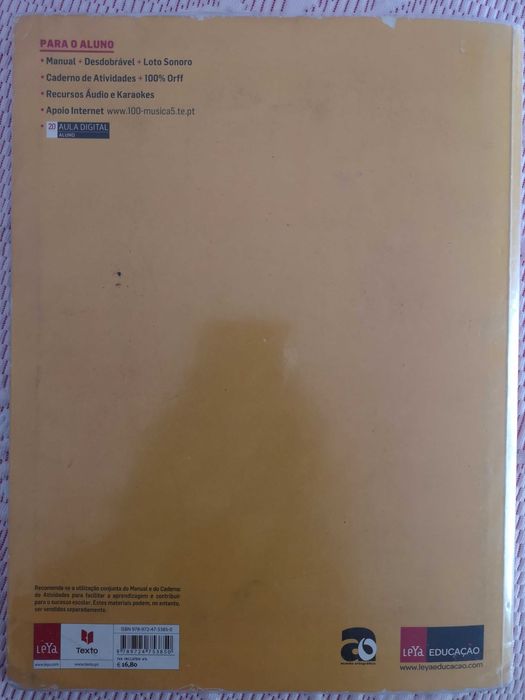 Livro de música 5° ano