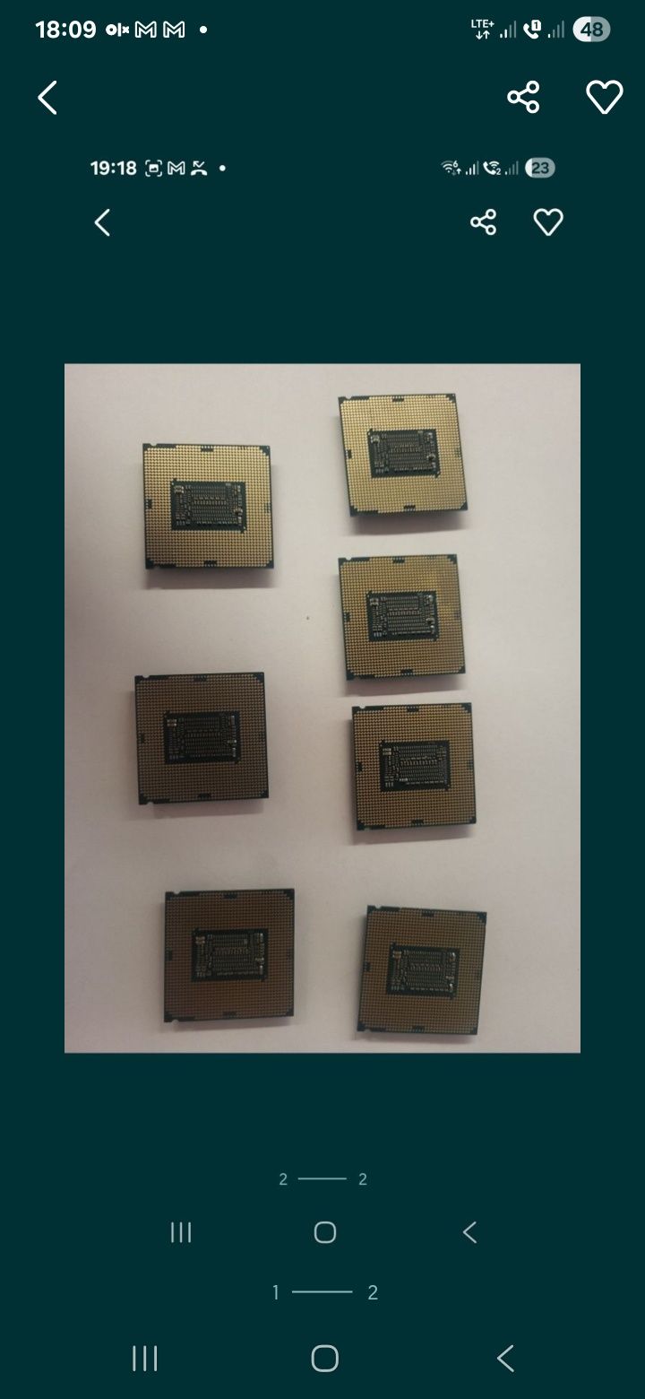 Procesor Intel Core i7-8700 3.20GHz (Nietestowane) Zakupiłem 7 proceso