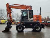 Hitachi ZAXIS 145 W - 3  Koparka Kołowa, SYSTEM 3D, ROTOTILI OILQUICK, Pług, Super Stan