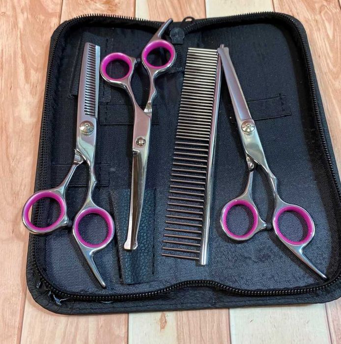 Набор ножниц для стрижки 4in1 кошек собак груминг набор
