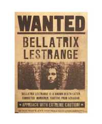 Bellatrix Lestrange Plakat Harry Potter 52x27