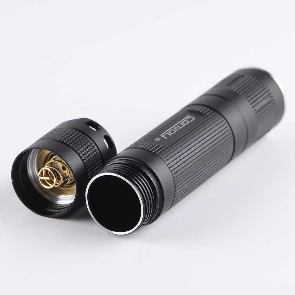 Latarka rowerowa Convoy S3, LED 4100K, ręczna, czołowa, uchwyty