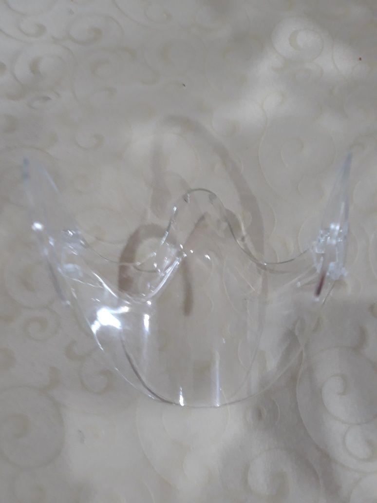 Vendo mascaras reutilizáveis transparentes