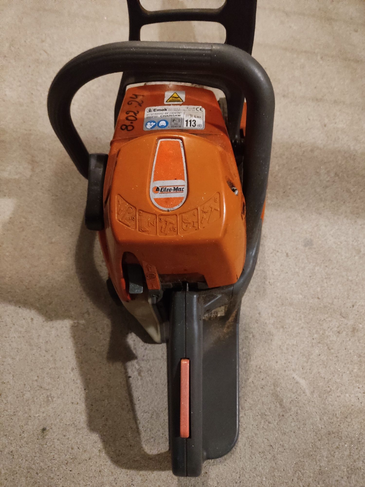 Piła spalinowa oleo-mac gs350 motorówka