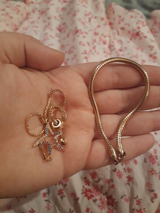 Браслеты JW Crystal Starfish Gold морская звесда и для шрамов золотые