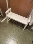 HEMNES IKEA Ławka z półkami na buty