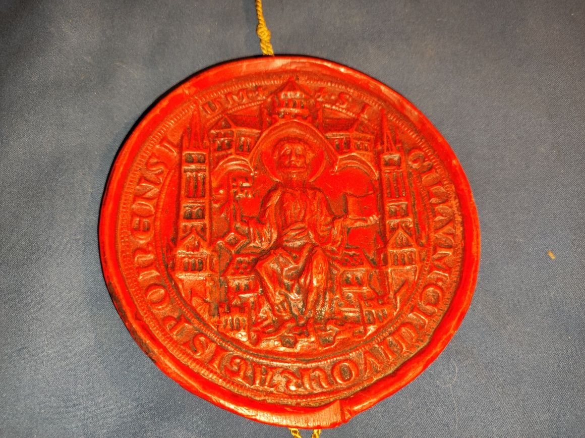 Pieczęć woskowa 1250r. Ratysbona