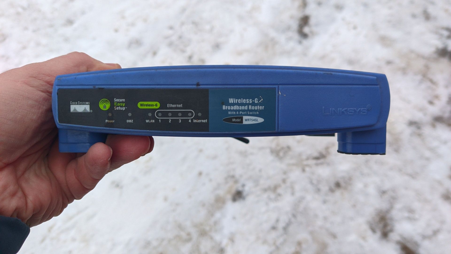 Роутер Linksys WRT54GL Wi-Fi 54Mbps