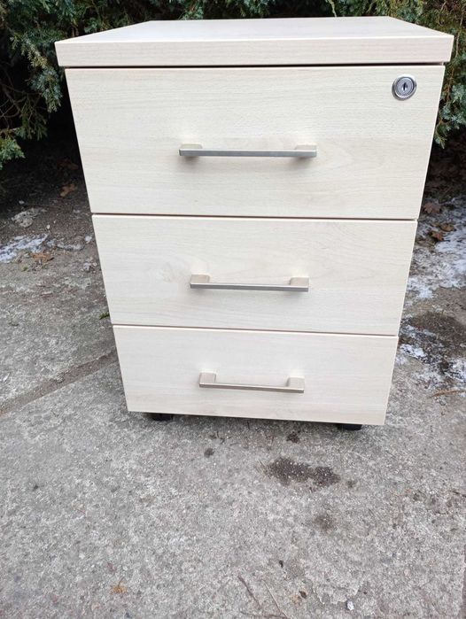 Kontenerek pod biurko KLON na kółkach mobilny przybornik do biur