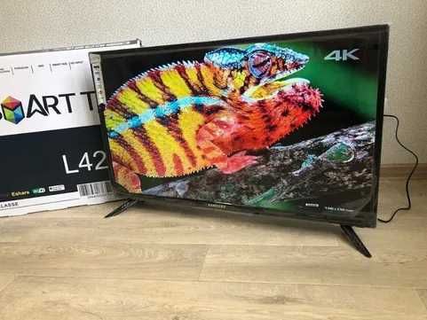 Телевізор Samsung 45 smart tv t2 4К UHD android 13 Самсунг смарт 45