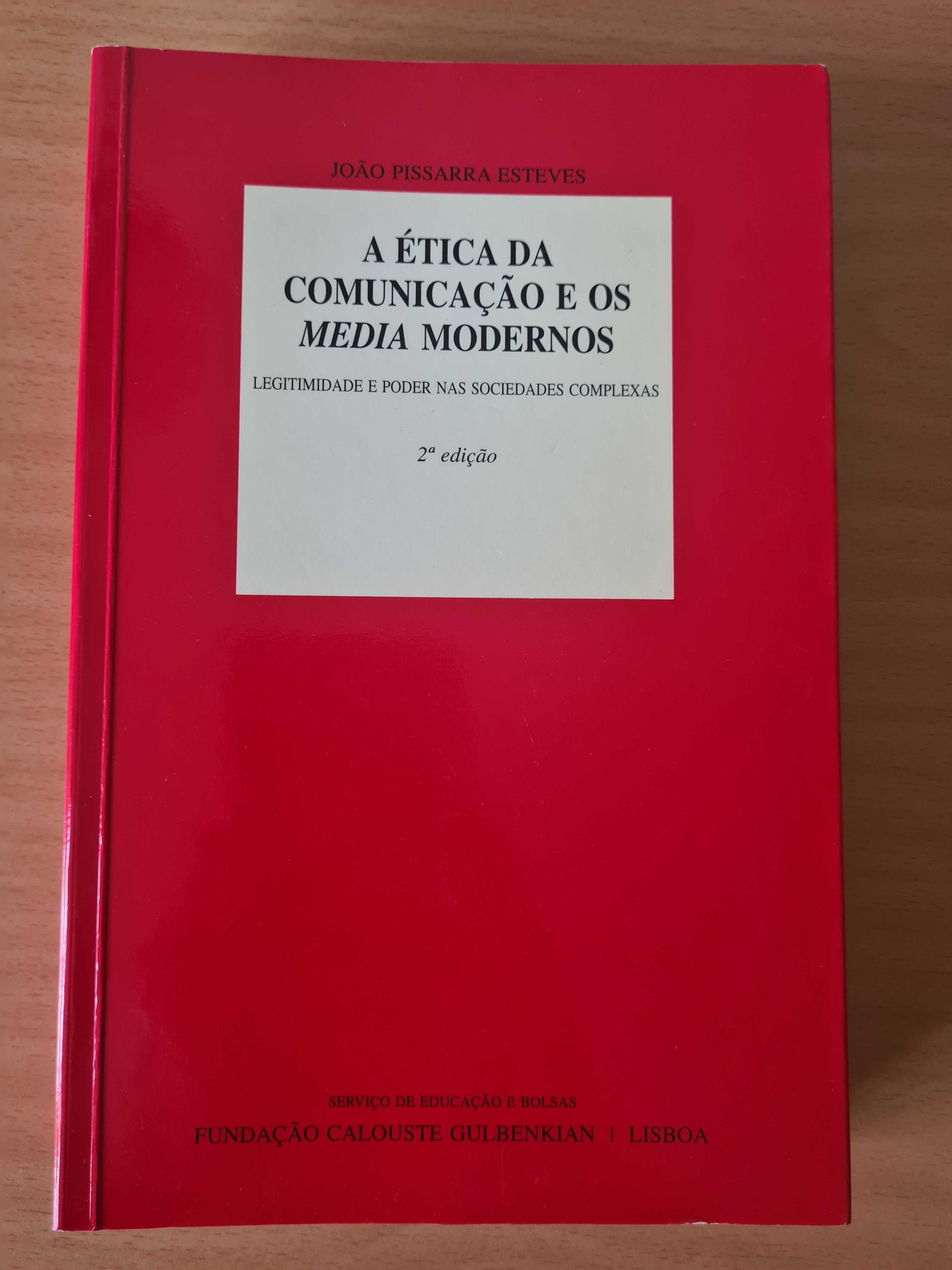 Livro "A Ética da Comunicação e os Media Modernos"