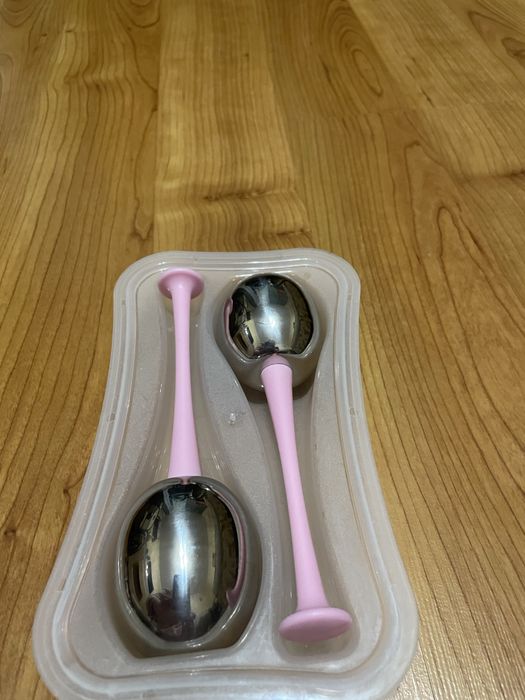 Массажер для лица из нержавеющей стали ледяные шарики.