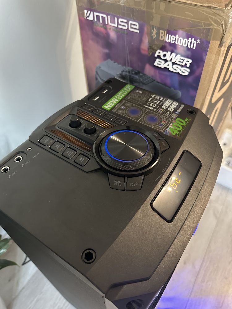 Акустична система  нова party box jbl muse 1935 караоке колонка 400w