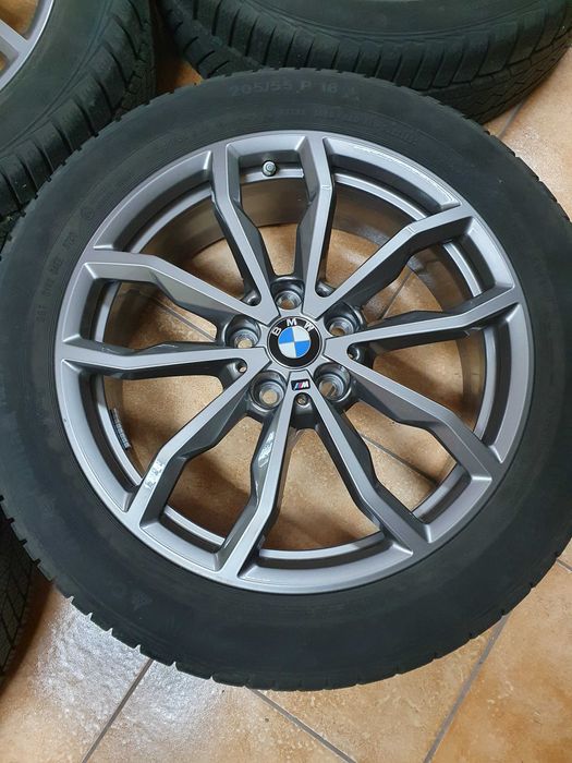 Felgi aluminiowe i opony zimowe do BMW X1 i X2 w stanie idealnym