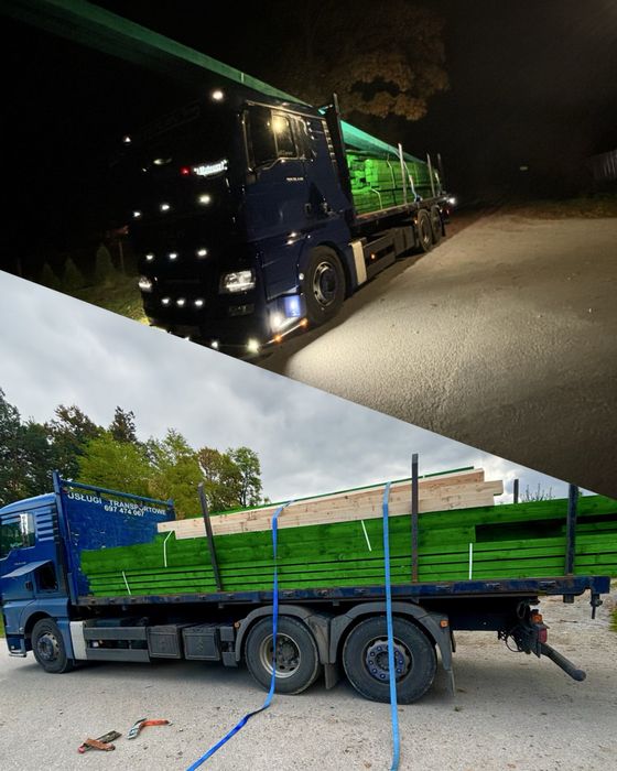 Wiezba dachowa/Deski szalunkowe/Impregnacja/Transport