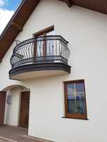 Balustrada balkonowa metalowa stalowa barierka