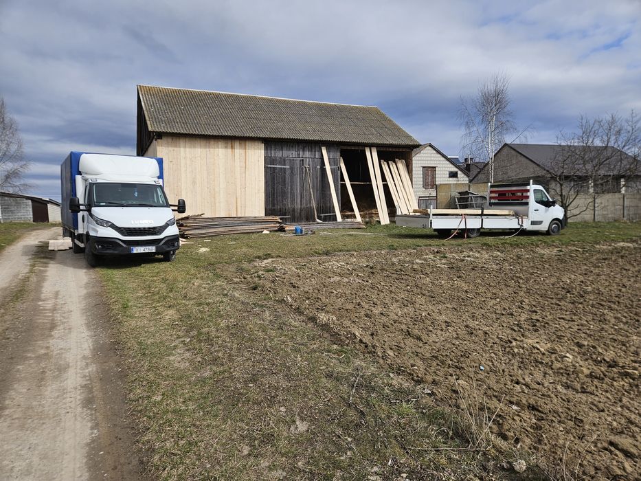 Skup starych desek skup stodól rozbiorka stodół skup starego drewna