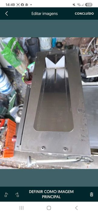 Arca inox maquina cortar pao estufa de alimentos