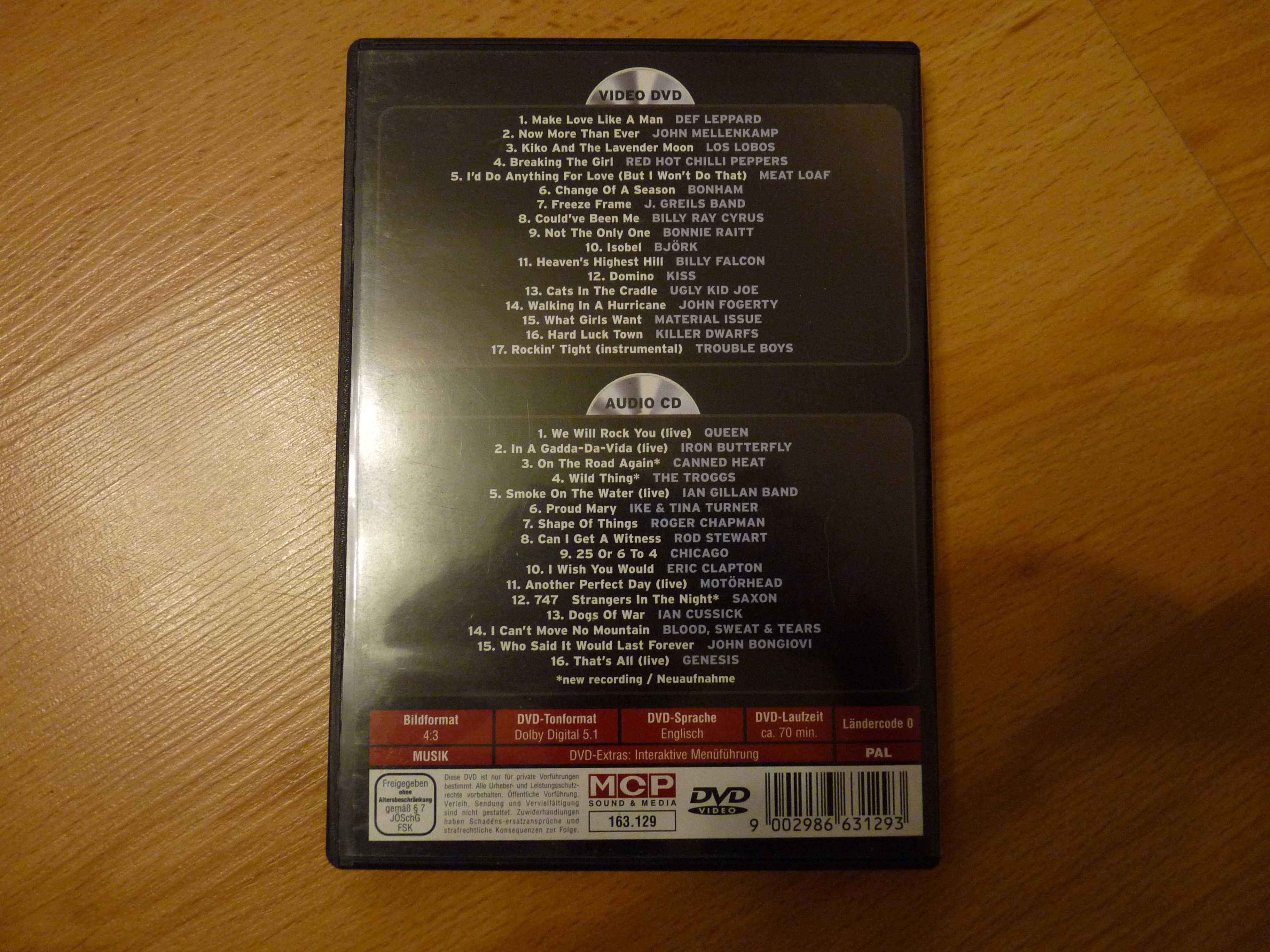 ROCK Music DVD + CD  Stan SUPER Dwie Płyty